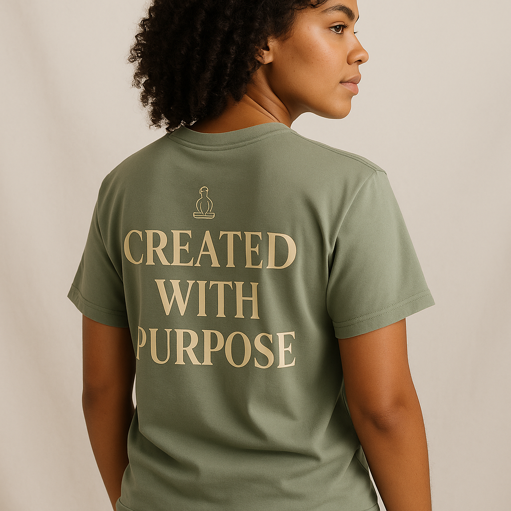 Created With Purpose Tee (YTVC Logo Tee)