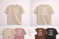 I AM THE VIBE Tee (YTVC Logo Tee)