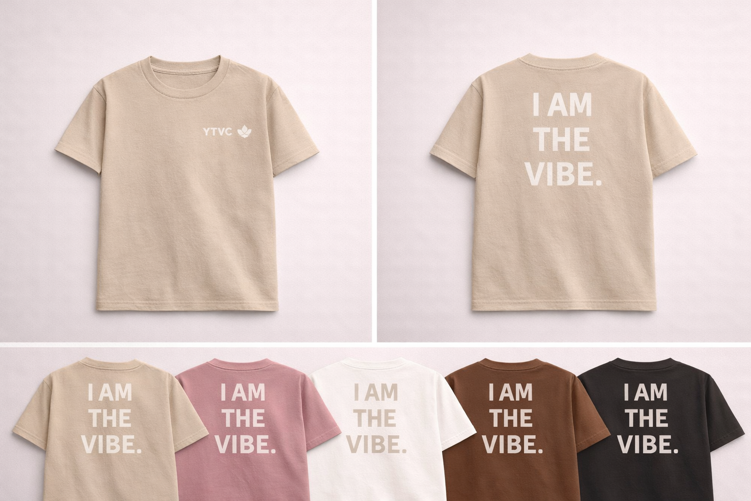 I AM THE VIBE Tee (YTVC Logo Tee)